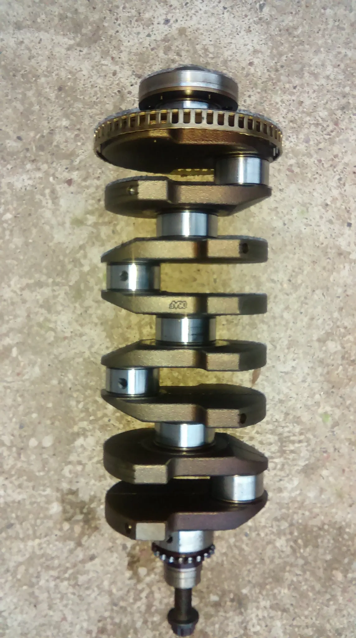 Crankshaft Vw Audi A3 Golf Touran 2.0 Fsi 110 Kw 150 Ps Axw Bvy G0139 1