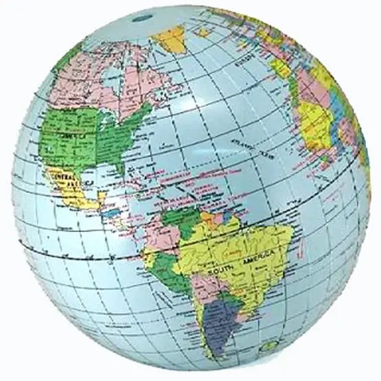 Blue World Globe 12 In Inflatable 1