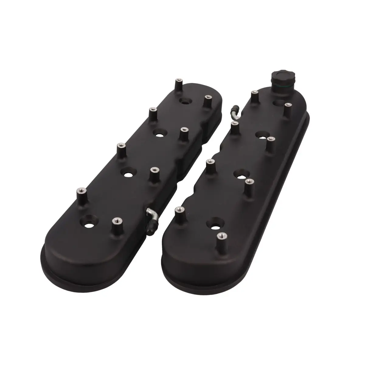 Cast Ls Valve Covers - Black - Direct Mount Coils - Ls1 Ls2 Ls3 Ls6 Ls7 Lsa 1