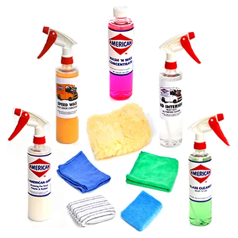 Pro Clean Car Care & Detail Kit 1