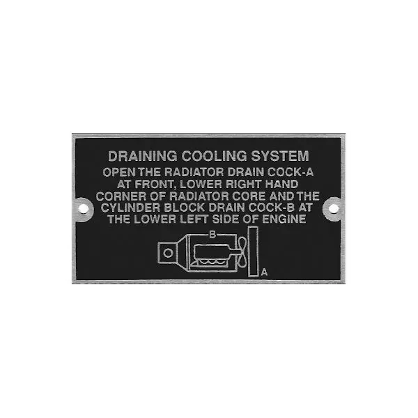 New Data Plate #06 - Late Wwii Wc 1/2 & 3/4 Ton Cooling System 1