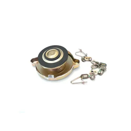 New M37/M43 Deep-Neck Radiator Cap & Chain - Cc1269790 1