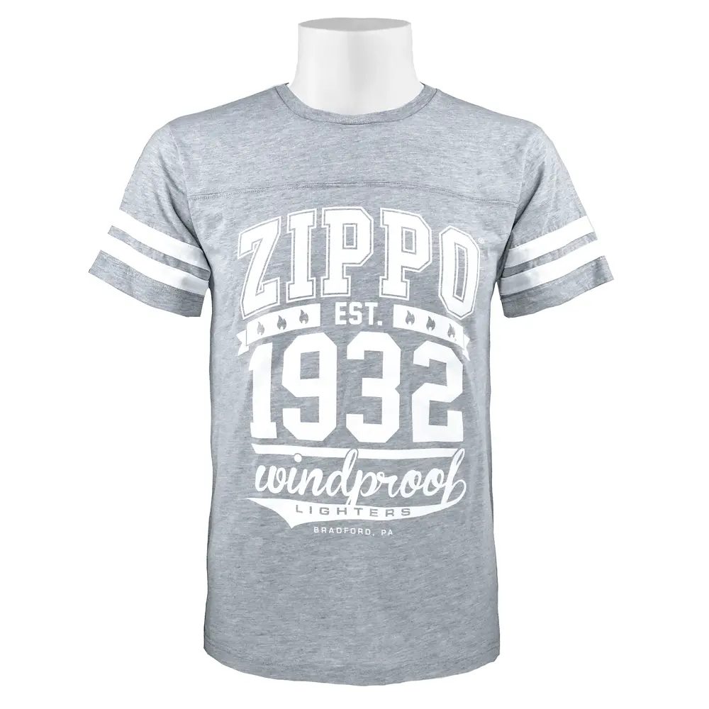 Zippo Men's Gray Game Day Tee 1