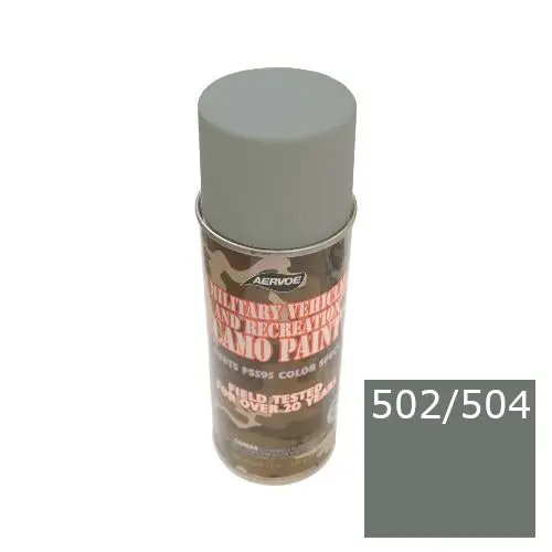 <B>Sold Out</B> - Military Vehicles 12 Oz Spray Paint Can - Foliage Green - #502/504 1