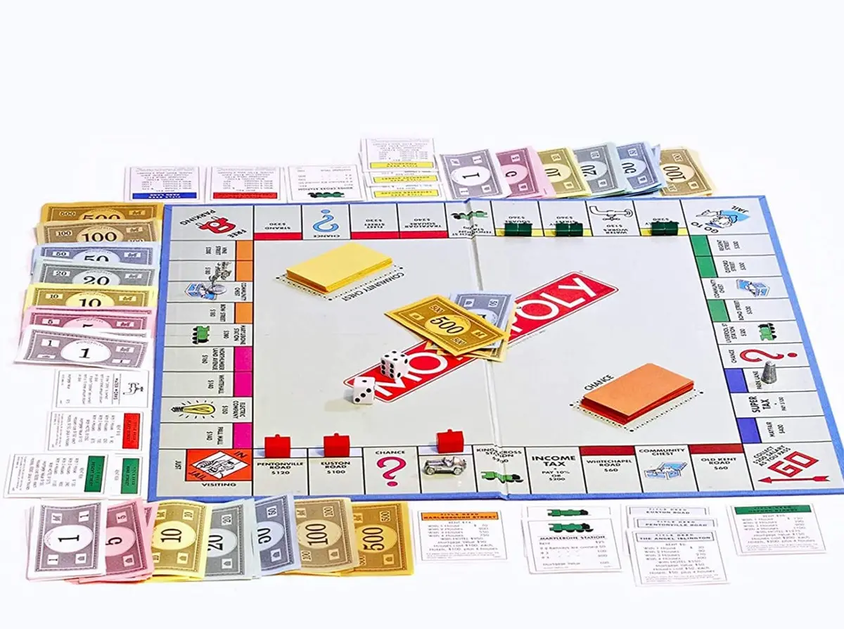 Monopolize International Property Trading Board/Card Game For Kids, Girls, Boys And Family Ages 6+ Up 2