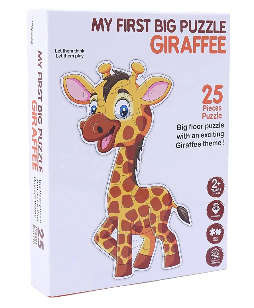 Ratna's Kids My First Big Jigsaw Floor Giraffe Puzzle For Kids Educational Toy For Kids 2+ Years 2