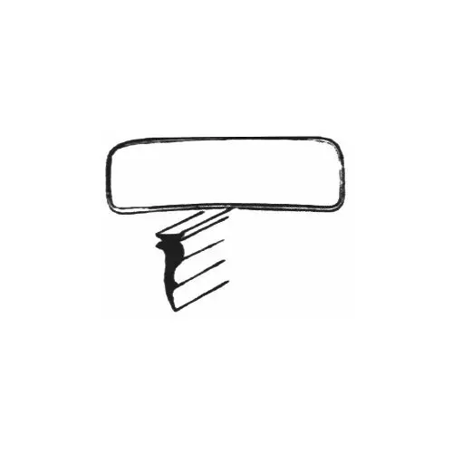New Closed Cab Windshield To Cab Weatherstrip - Cc797138 2