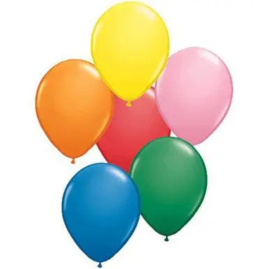 Assorted Color 9 Inch Balloons 1
