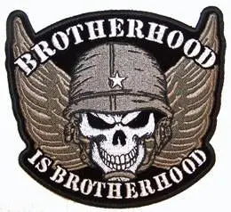 Brotherhood Skull Patch 1