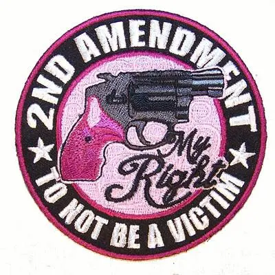2Nd Amendment My Right Pistol Patch 1