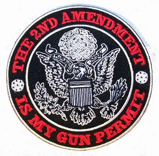 2Nd Amendment Is My Gun Permit Patch 1