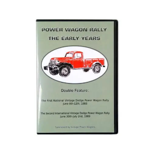 Power Wagon Rally - The Early Years Dvd - Acc-123 1