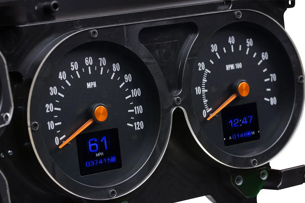 Dakota Digital Rtx Gauges For 1973 - 1987 Chevy Pickup, 1973 - 1991 Chevy Blazer, Gmc Jimmy And Suburbans 4