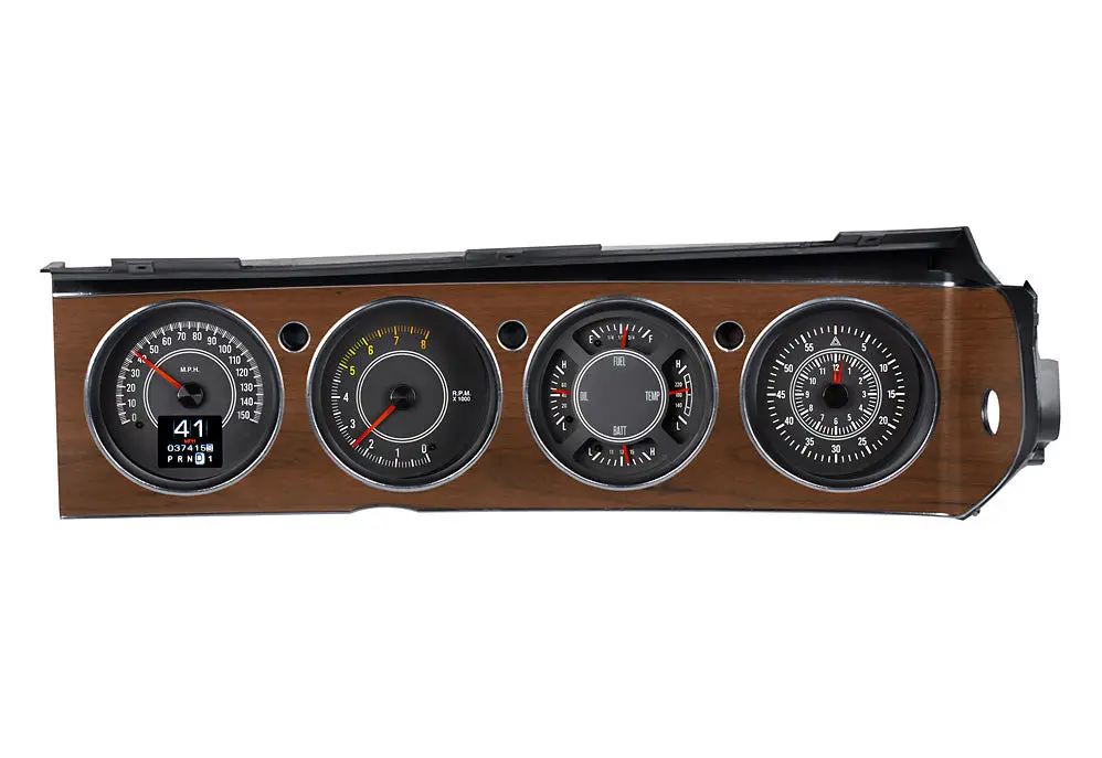 Dakota Digital Rtx Gauges For 1970 - 1974 Dodge Challenger And 1970- 74 Cuda With Rallye Dash 1