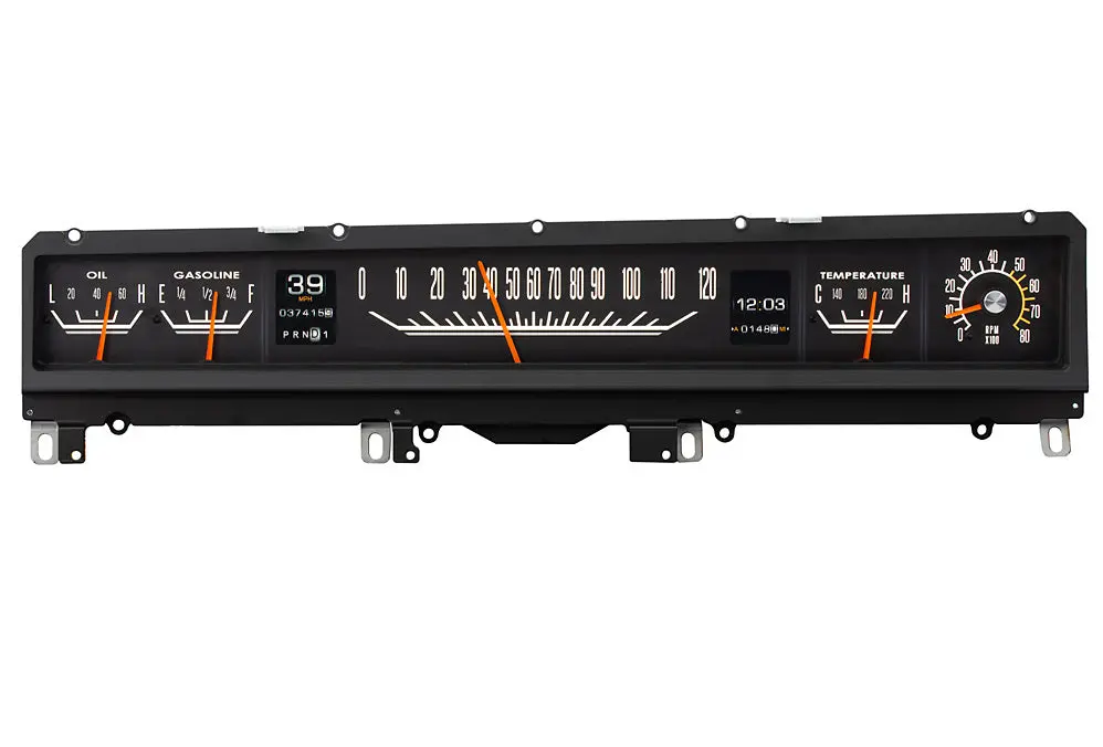 Dakota Digital Rtx Gauges For 1968 - 1970 Mopar B-Body: Coronet, Belvedere, Satellite And Road Runner 1