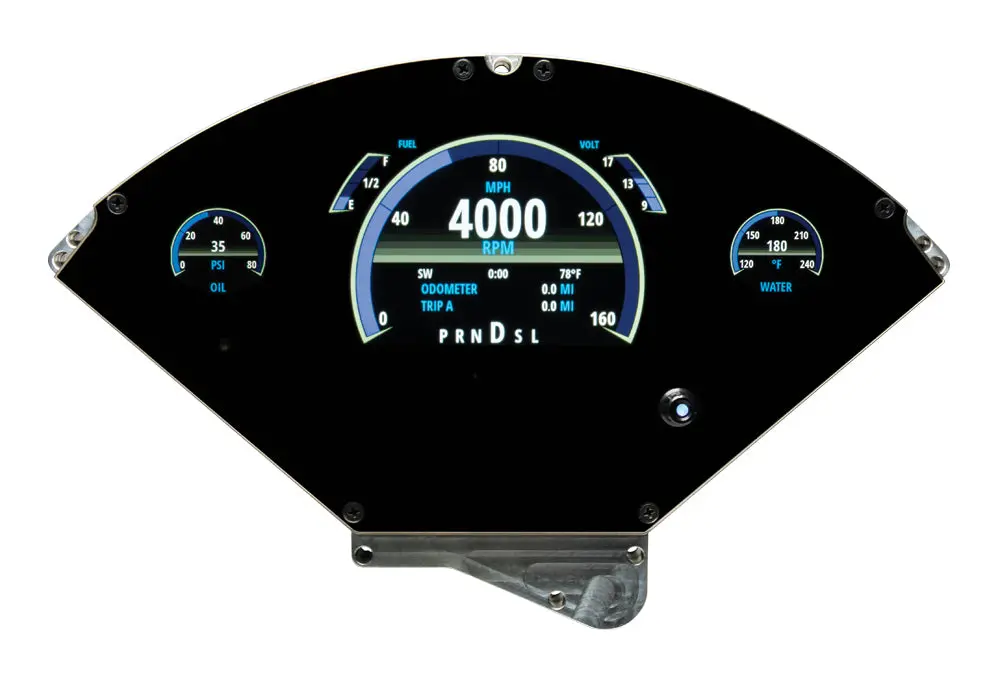 Dakota Digital Grafix Gauges For 55 Chevy Car - Bel Air Grfx-55C 2