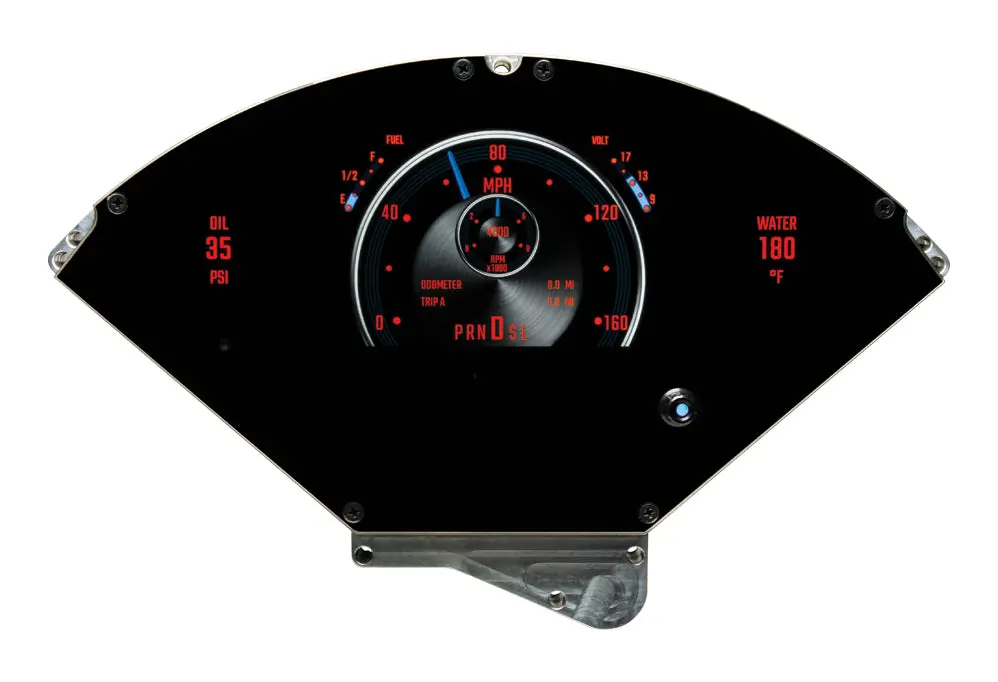 Dakota Digital Grafix Gauges For 55 Chevy Car - Bel Air Grfx-55C 1