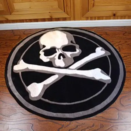 Round Skull Carpet 5