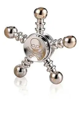 Metal Skull Fidget Spinner 3