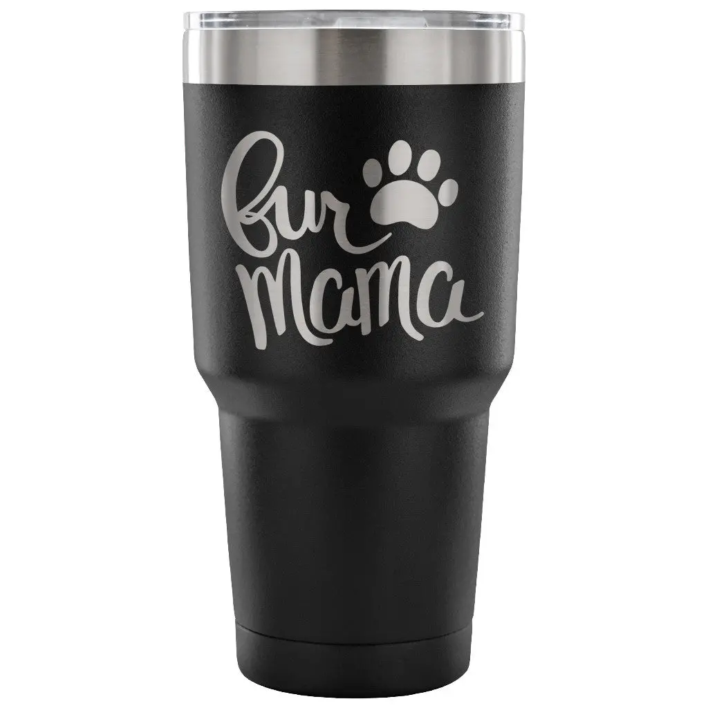 Fur Mama 30 Oz Tumbler - Travel Cup, Coffee Mug 5