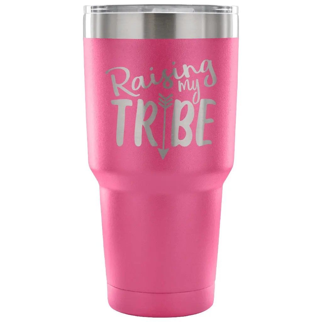 Raising My Tribe 30 Oz Tumbler - Travel Cup, Coffee Mug 3