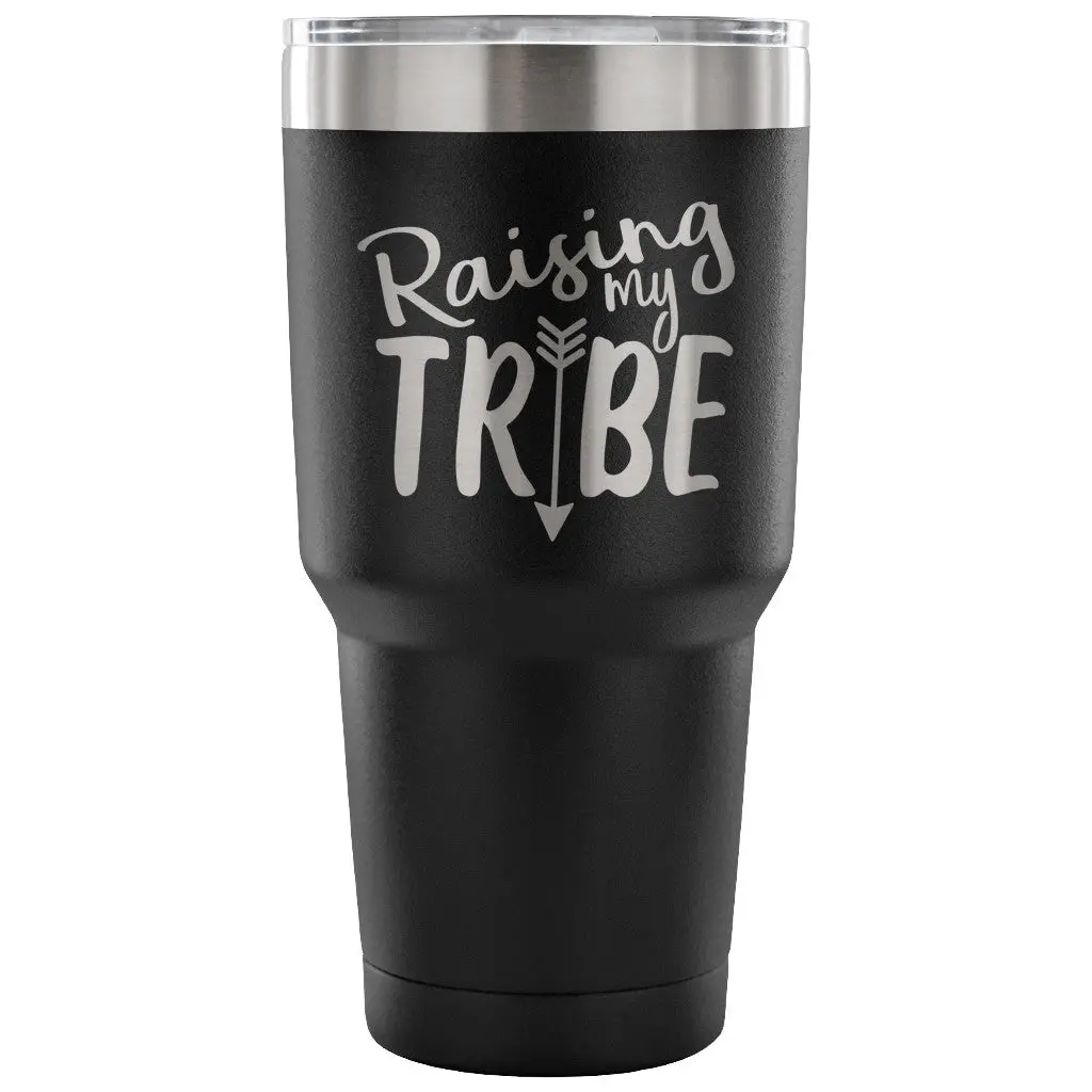 Raising My Tribe 30 Oz Tumbler - Travel Cup, Coffee Mug 5