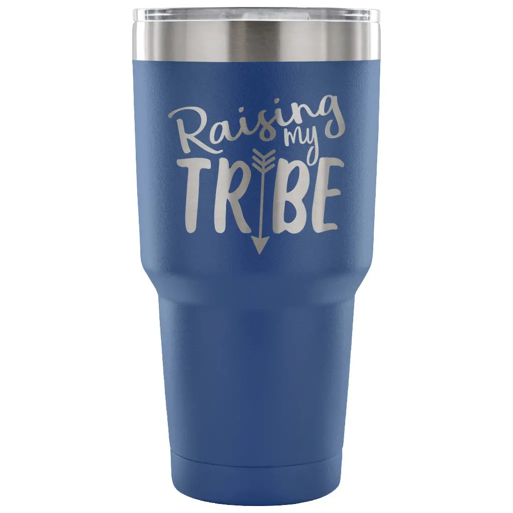 Raising My Tribe 30 Oz Tumbler - Travel Cup, Coffee Mug 3