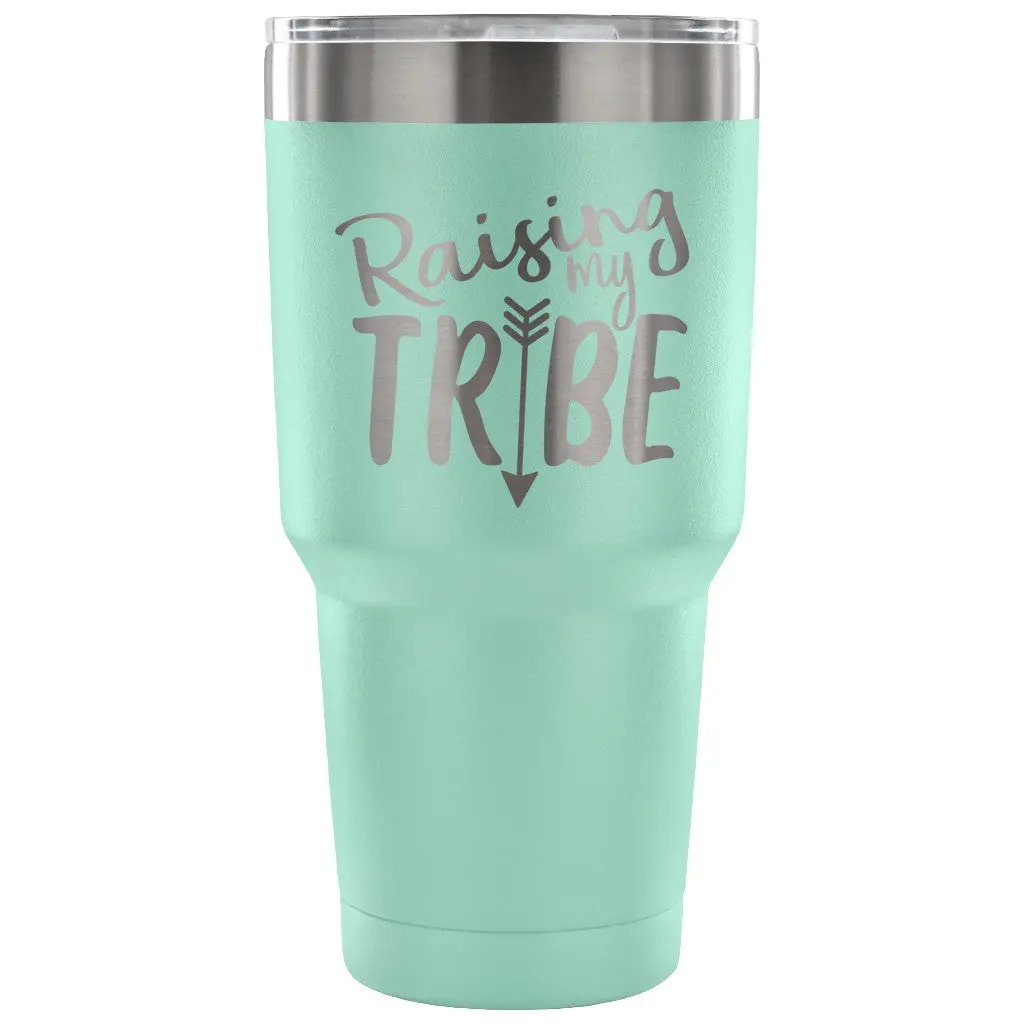 Raising My Tribe 30 Oz Tumbler - Travel Cup, Coffee Mug 5
