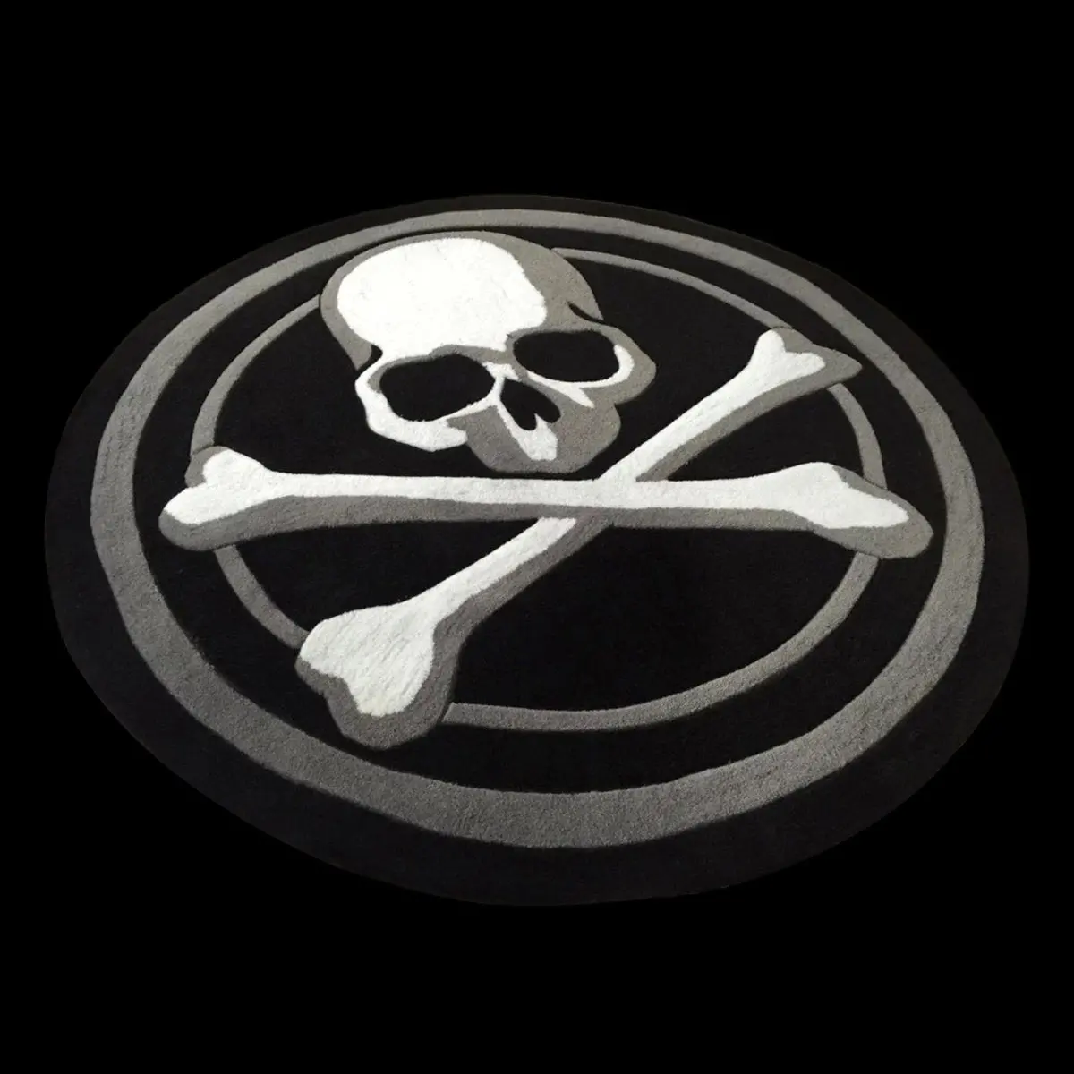 Round Skull Carpet 1