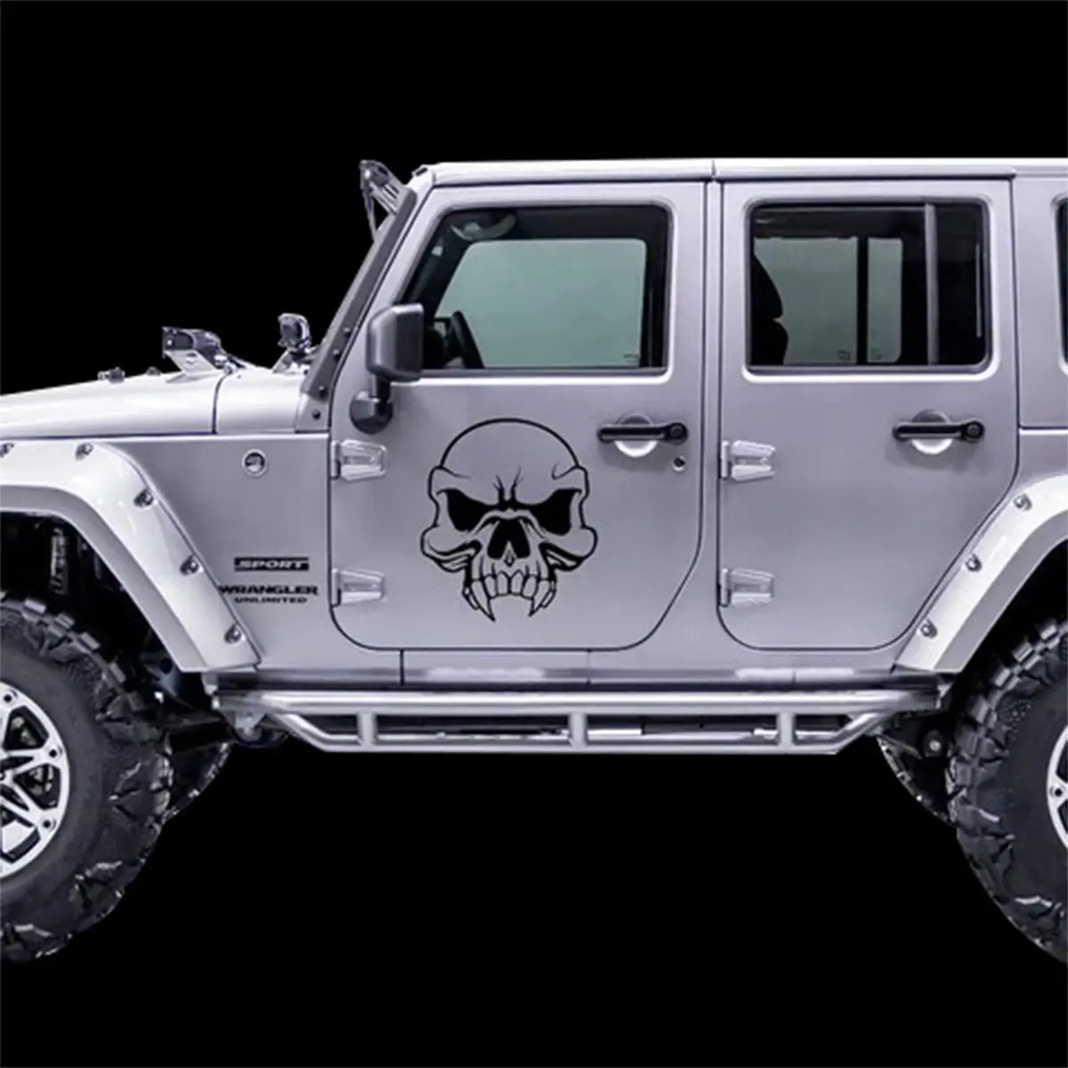 Fanged Skull Stickers 1