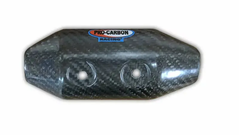 Pro Carbon Universal Exhaust Guard / Pipe Guard Bomb Guard For Dep 1