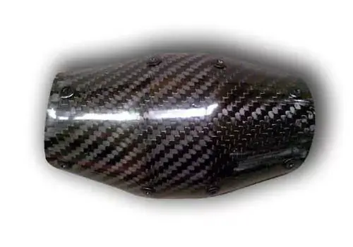 Pro Carbon Universal Exhaust Guard / Pipe Guard Bomb Guard For Fmf Megabomb 1