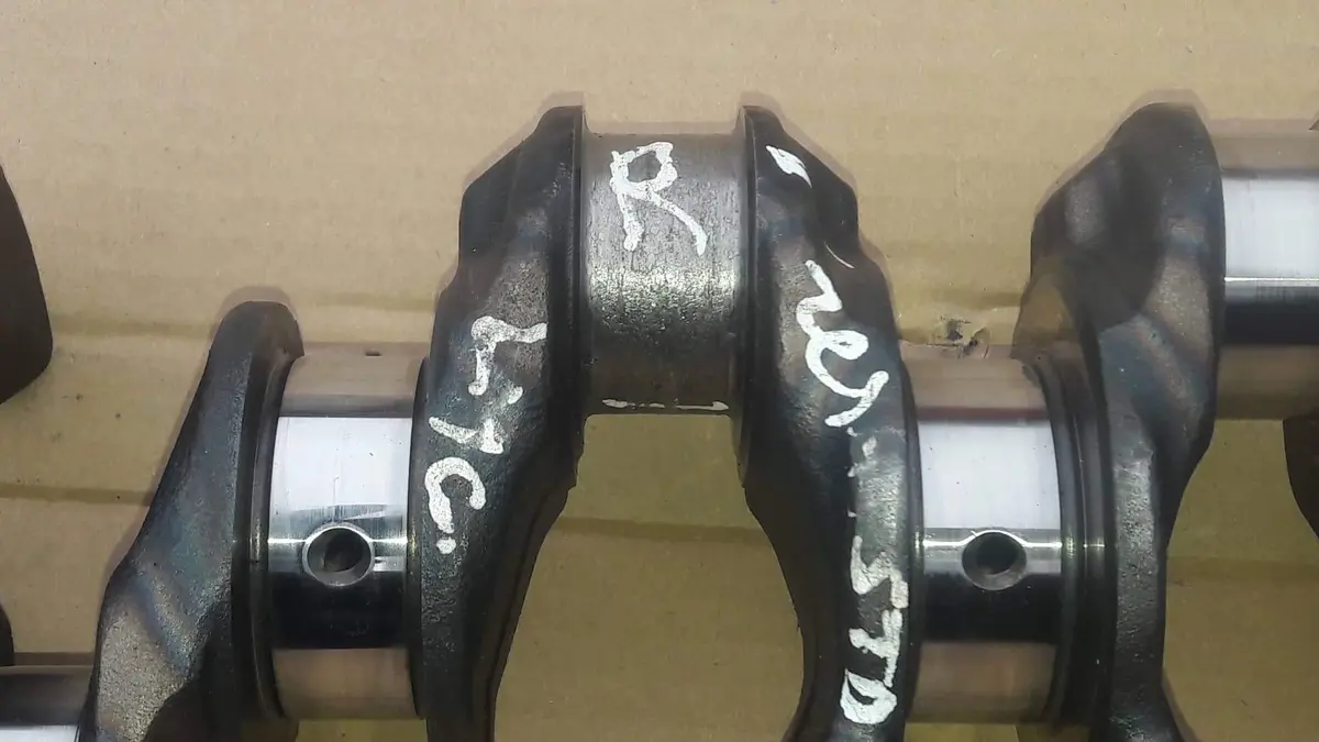Damaged! N47c16a Mini 1.6 Diesel Engine Crankshaft 1
