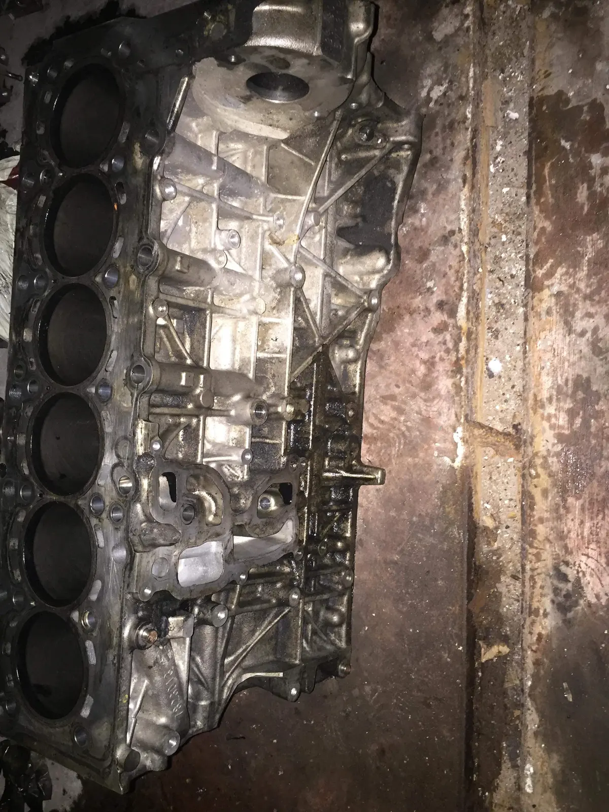 Engine Block Part Number 7823013 Engine Code N57d30b N57 6 Cylinder 1