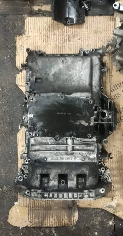 Oil Sump Pan For Mercedes Benz Mb W212 Cls 3.5 3.0 V6 Cdi 350Cdi 4Matic 4-Matic Fourmatic Original Part Number A6420143802 A 642 014 38 02 Om642 Mercedes-Benz 2