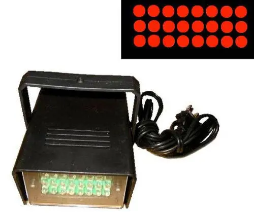 Square Led Red Strobe Light 1