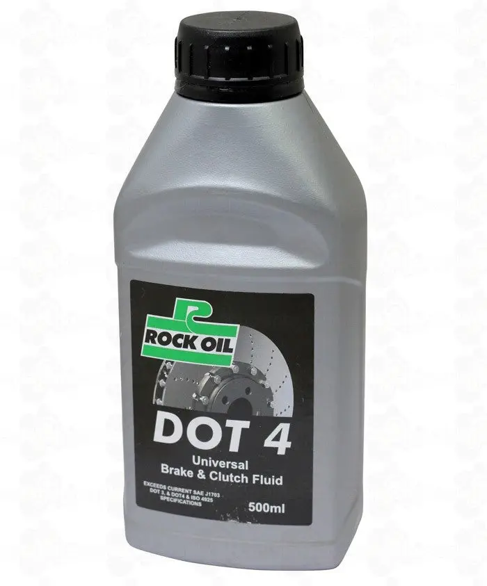 Rock Oil Brake & Clutch Fluid Dot4 500Ml 1