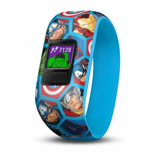 Garmin Vivofit Jr 2 Kids Activity Tracker Stretchy Avengers Band 010-01909-22 753759187064 | Ebay 1