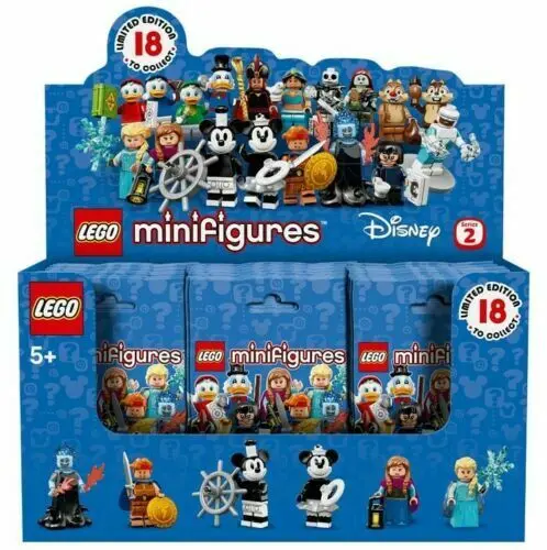 Lego Disney Series 2 Minifigures Sealed Box Case Of 60 Minifig Packs 71024 673419303163 | Ebay 1