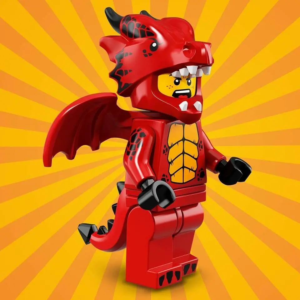 Lego Collectible Minifigures Series 18 - Dragon Suit Guy 71021  5702016108651 | Ebay 1