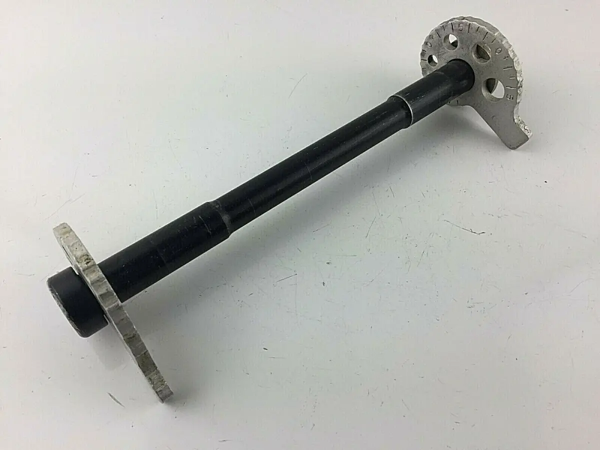 2008 Beta Rev3 Rear Axle Spindle With Snail Cams And Nut 1