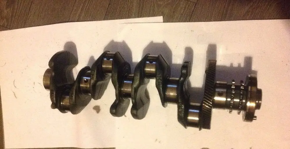 Crankshaft For 2007 E92 Bmw 3 Series N47d20 N47 D20 N47d20a 2.0 2,0 1995Cc Diesel Manual Engine Crank Shaft 1