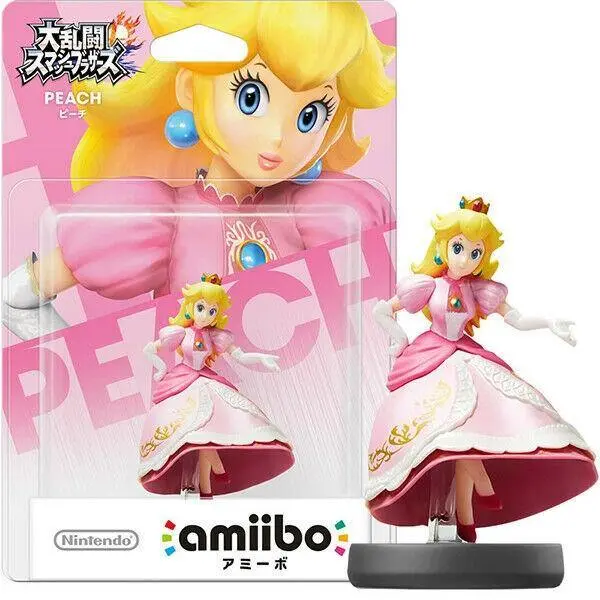 Amiibo Super Smash Bros. Series Figure- Peach 1