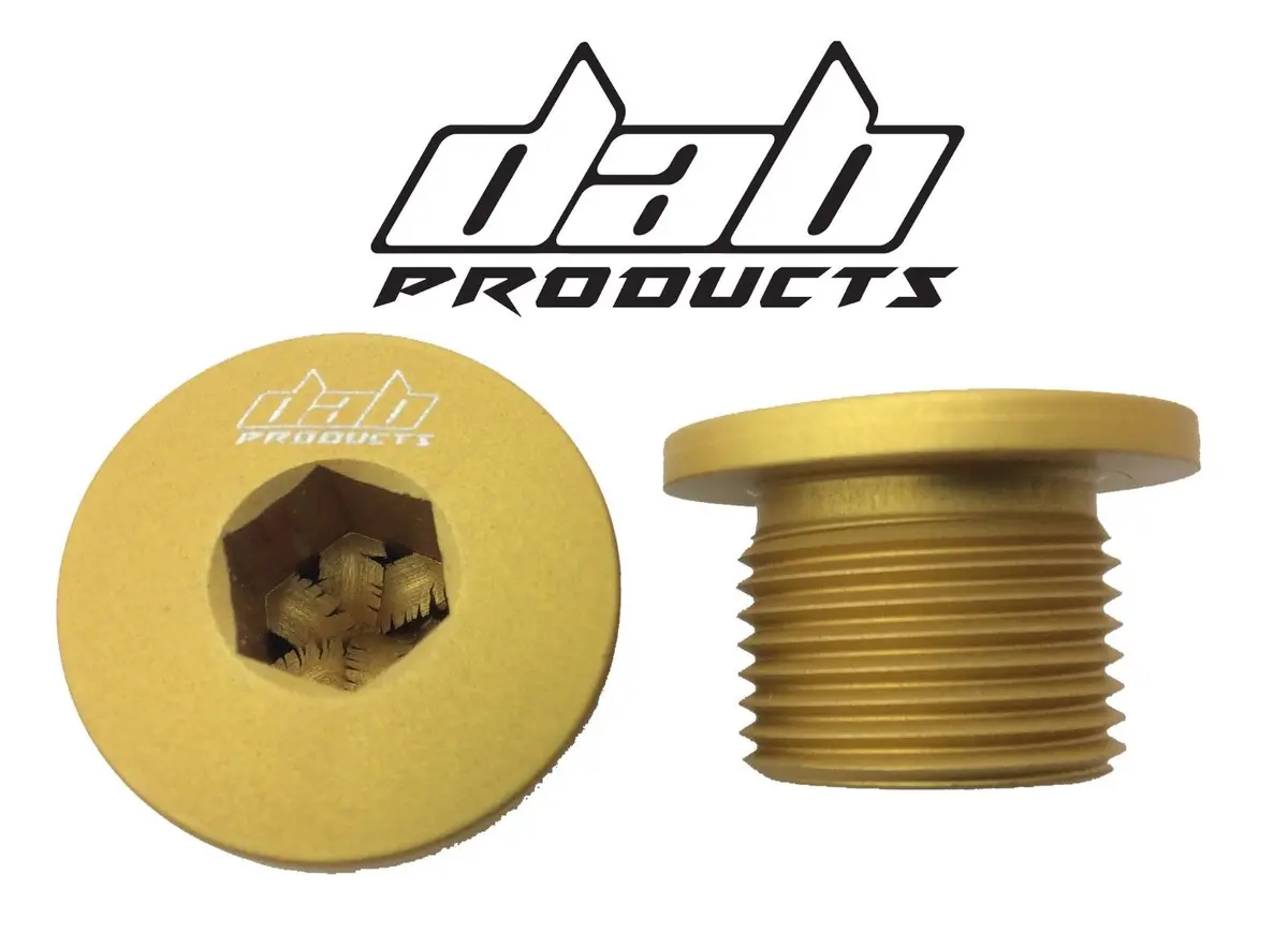 Dab Products Beta Techno Rev3 & Evo 2T Oil Filler/Drain Plug Screw Gold 1