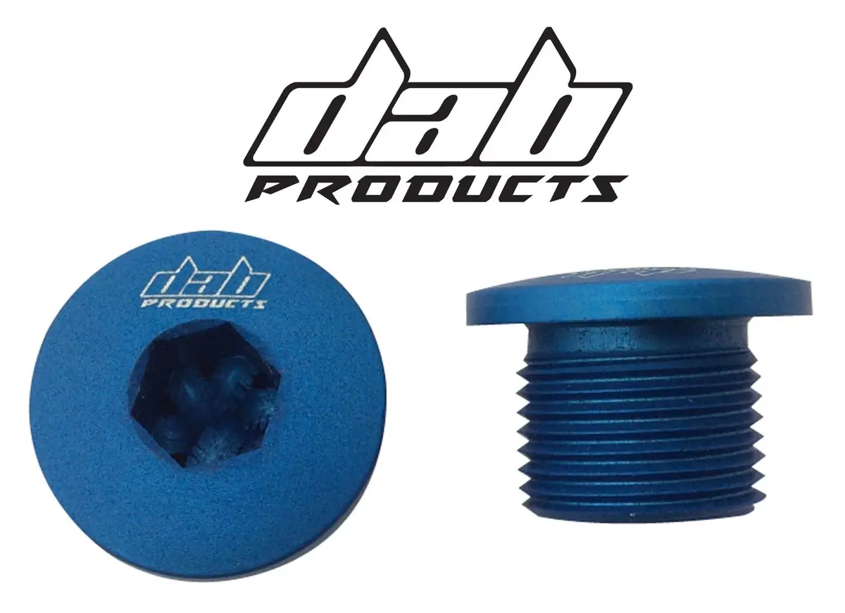 Dab Products Beta Techno Rev3 & Evo 2T Oil Filler/Drain Plug Screw Blue 1