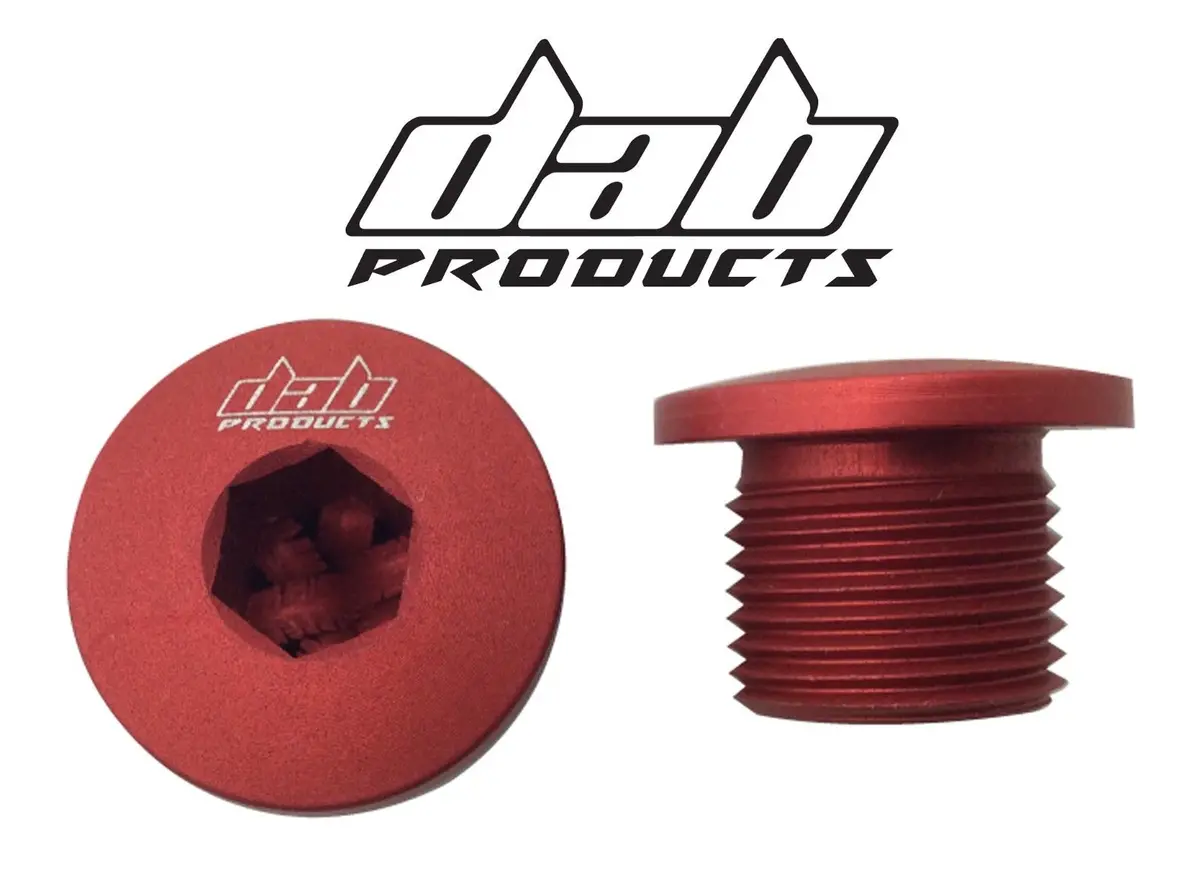 Dab Products Montesa 315R 4Rt Rr 4Ride Gearbox Oil Filler Plug Screw Red 1