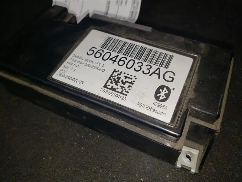 2007 Dodge Ram1500 Telematics Module. Part Number 56046033Ag 2
