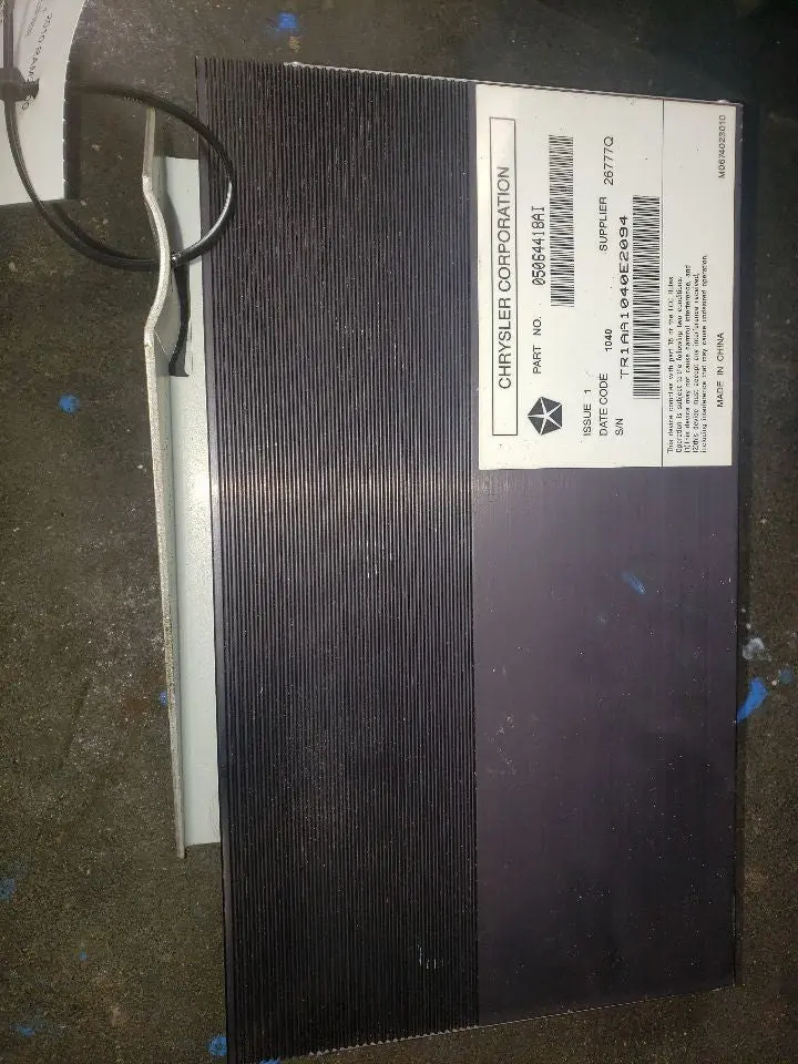 2010 Dodge Ram Radio Amplifier. Part Number 5064418Ai 1