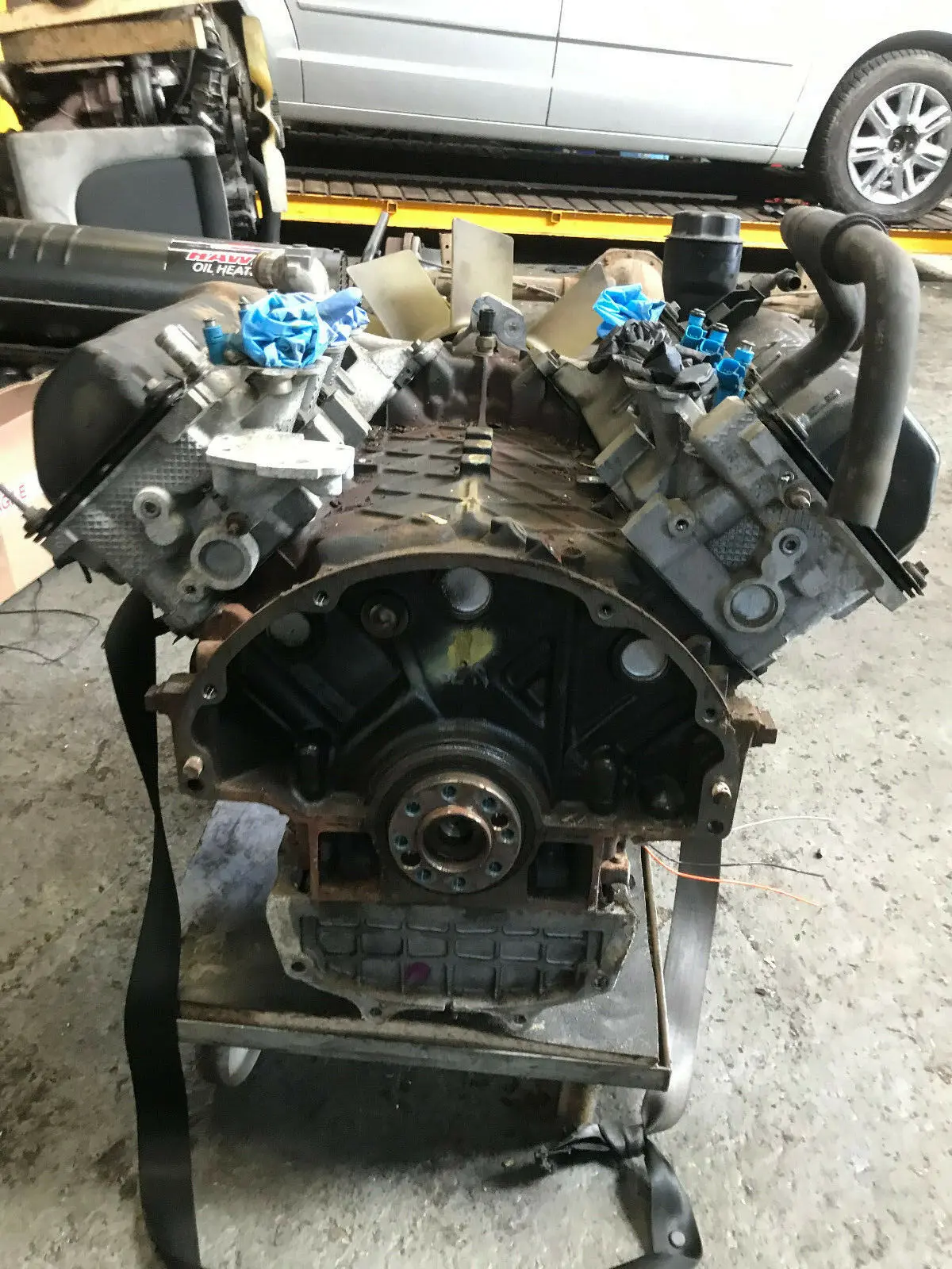 Jeep Cherokee Kj 2003 3.7 V6 Ekg Engine  Motor Block 1