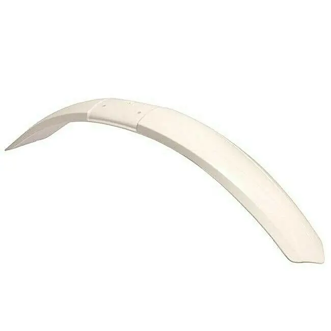 Dab Products Trials Universal Front Mudguard Fender White 1